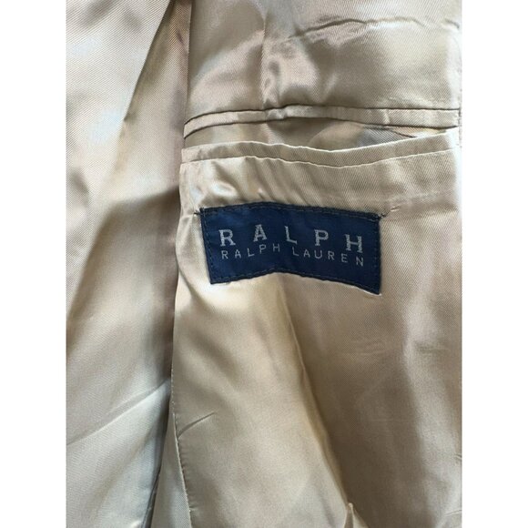 Ralph Lauren Mens Blazer Size 42T Beige Made In Canada - Picture 6 of 13